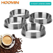 Prsten za doziranje kave Nabijači filtra za kavu Nehrđajući čelik 51/53/57.5/58/58.35 mm Alat za baristu espressa