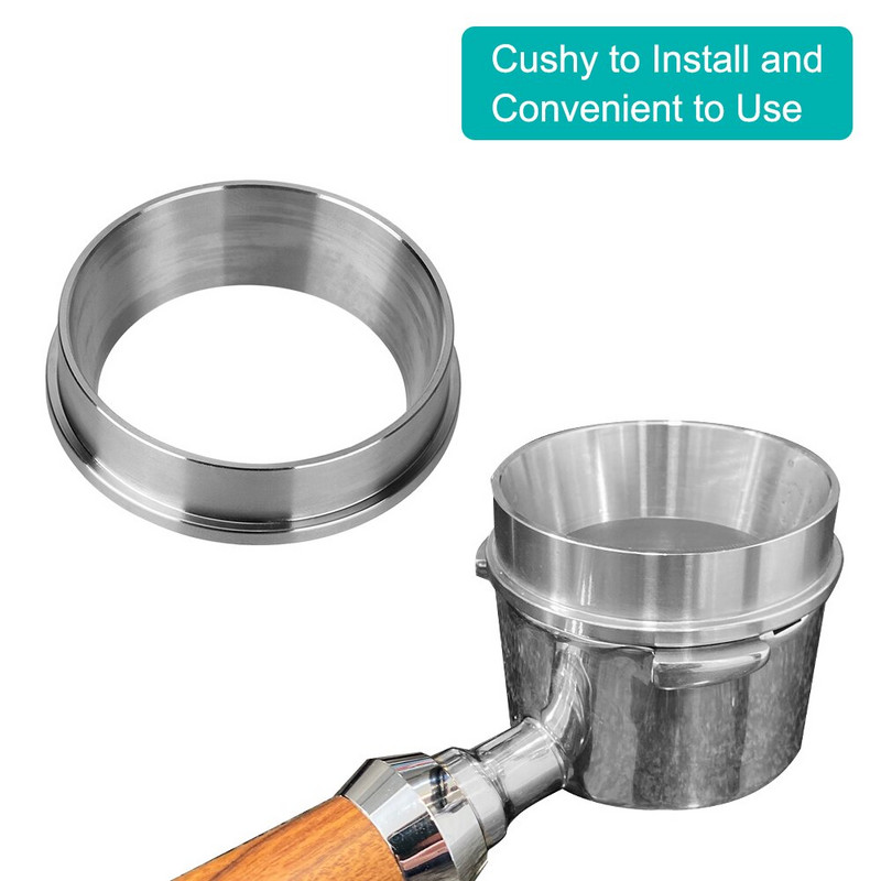 Kavos dozavimo žiedas Kavos filtro tamperiai nerūdijantis plienas 51/53/57,5/58/58,35 mm Espresso Barista įrankis