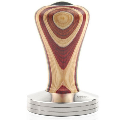 51/54/57/57,5/58mm Choi fa nyelű kávé szabotázs kávépor lapos alap Cafe Barista Eszközök Eszpresszó Kiegészítők