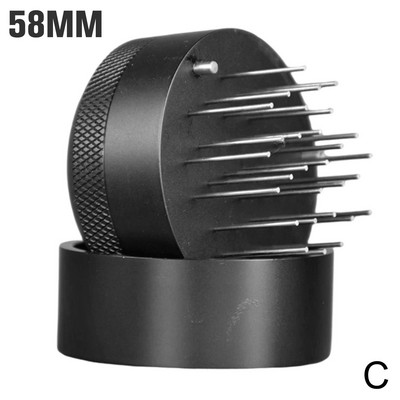 Professzionális kávétű szabotázs, kézi szabotázskiegyenlítő eszköz eszpresszó kávékeverő kávéelosztó bárkávézóhoz Home Ki V6o5