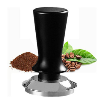 Калибриран инструмент за набиване на кафе 51 mm/53 mm/58 mm 30 Lbs Еластичност Калибриран тампон за еспресо със стоманена основа