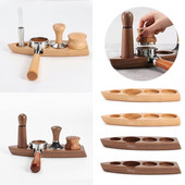 Szabotázs szőnyeg fa döngölő állomás kávéprés tartó eszpresszó szabotázstartó portafilter állomás kávé kopogtató doboz