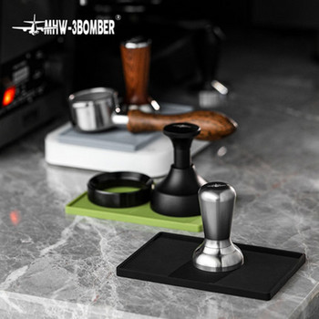 MHW-3BOMBER Coffee Tamper 51MM Основа с резба Дръжка от неръждаема стомана Al Alloy за Delonghi Powder Hammer Espresso за инструменти за бариста