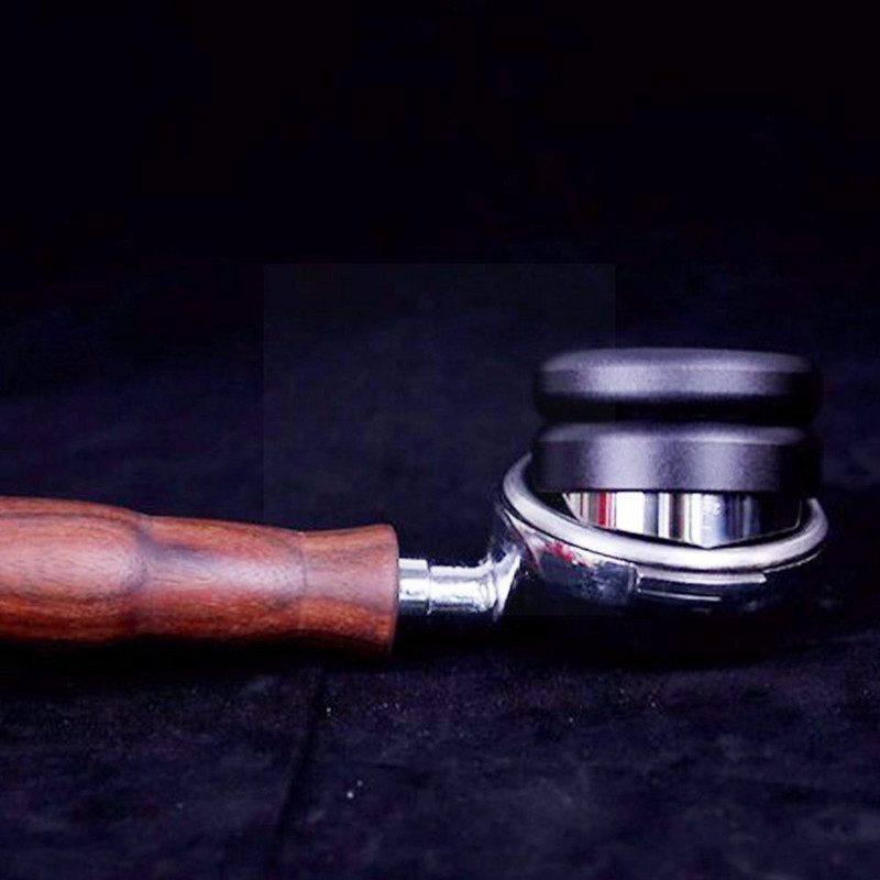 51/54/53,3 mm-es kávéelosztó 304 acél eszpresszó szerszám Konyhai kellékek Macaron Tamper Home Állítható Smart Presser O5C3