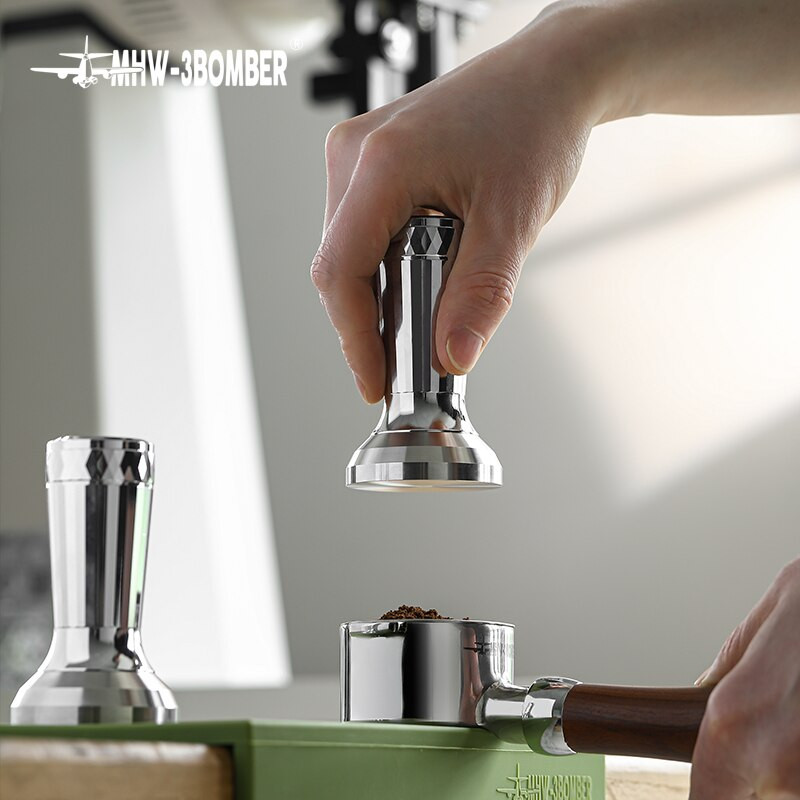 Kávé szabotázs 51 mm 54 mm espresso szabotázs Delonghi rozsdamentes acél lapos talpú barista döngölő szerszámokhoz
