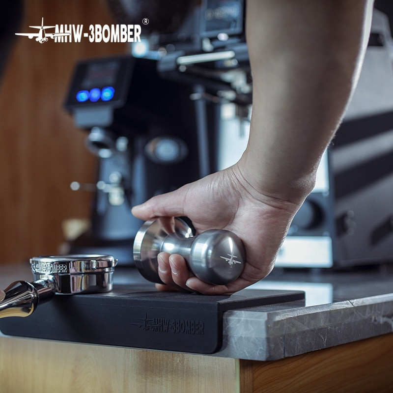 Espresso szabotázs 58 mm-es rozsdamentes acél professzionális kávé szabotázs szerszám Breville Delonghi Lamarzocco kávéportafiterekhez