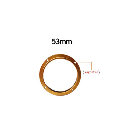 icafilas újrafelhasználható kávészabotázs Delonghihoz mágneses adagológyűrűvel, mágneses 51/53/58 mm-es rozsdamentes acél kávéporkalapács