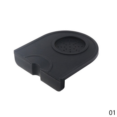 Covoraș de cafea din silicon Suport de manipulare pentru aparatul de espresso Baza de sprijin Covoraș de colț flexibil anti-alunecare Accesorii pentru cafea Ustensile de bucătărie