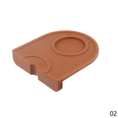 Covoraș de cafea din silicon Suport de manipulare pentru aparatul de espresso Baza de sprijin Covoraș de colț flexibil anti-alunecare Accesorii pentru cafea Ustensile de bucătărie