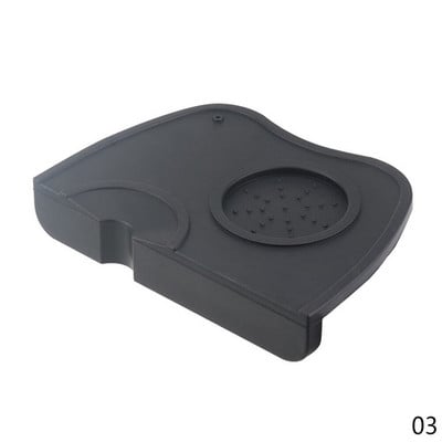Covoraș de cafea din silicon Suport de manipulare pentru aparatul de espresso Baza de sprijin Covoraș de colț flexibil anti-alunecare Accesorii pentru cafea Ustensile de bucătărie