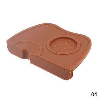 Covoraș de cafea din silicon Suport de manipulare pentru aparatul de espresso Baza de sprijin Covoraș de colț flexibil anti-alunecare Accesorii pentru cafea Ustensile de bucătărie