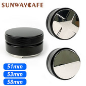 51/53/58mm 304 Rozsdamentes acél kávé Tamper kávéadagoló kávépor kalapács módosított kávétartozékok Barista szerszám