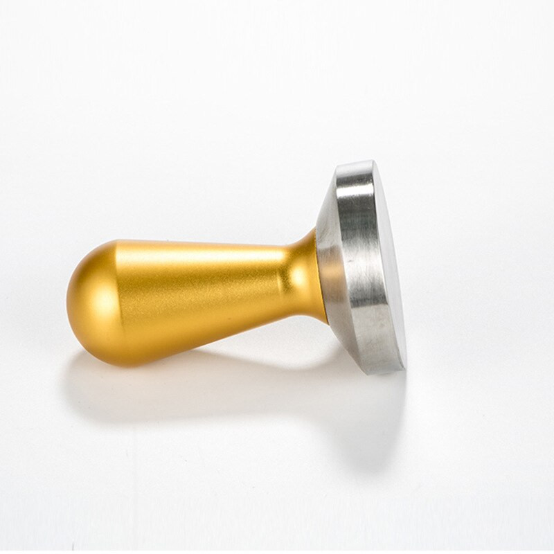 Kavos tamperė 57,5 mm plokščio pagrindo nerūdijančio plieno Kavos miltelių plaktukas Espresso Cafe Barista Kavos aparato Įrankiai Priedai