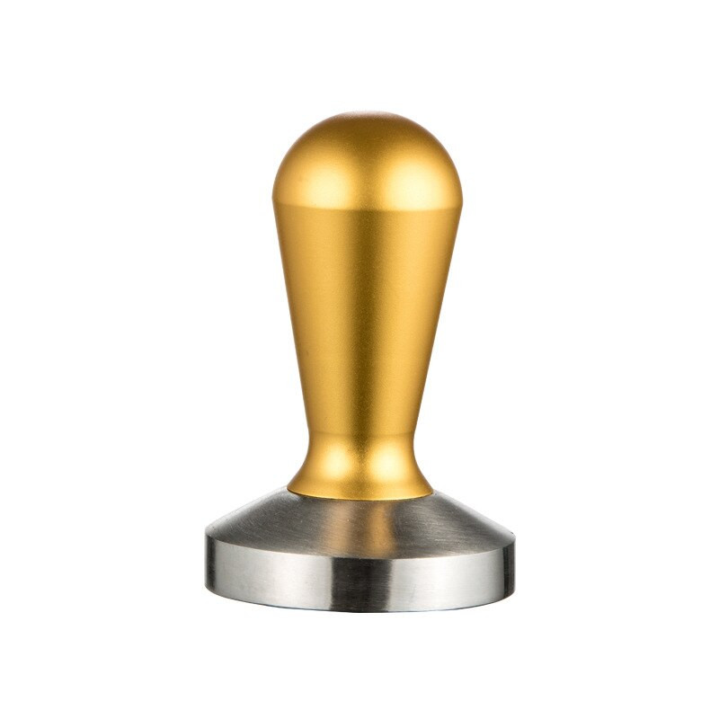 Kavos tamperė 57,5 mm plokščio pagrindo nerūdijančio plieno Kavos miltelių plaktukas Espresso Cafe Barista Kavos aparato Įrankiai Priedai