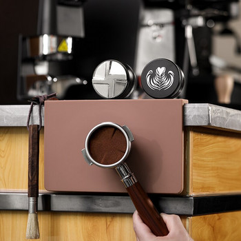 51/53/58 mm неръждаема стомана Macaron Coffee Tamper Powder Hammer Espresso Tamper Три ъглови наклона Разпределител за кафе Аксесоари