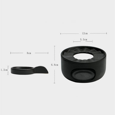 1 комплект нагревател за чайник Nice Fine Chic Novel Керамичен занаятчийски свещник нагревател нагревател за чай