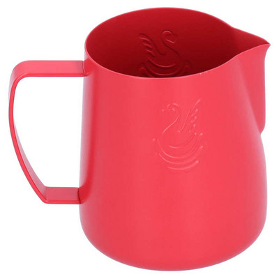 400 ml/600 ml rozsdamentes acél tejhabosító csésze piros rózsaszín kávékancsó Kávé Latte Art csésze bögre kellék Kávé Latte Art kancsó