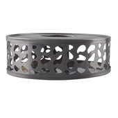 Нагревател за чай Материал от неръждаема стомана Куха рамка Нагревател за чай Устойчив на топлина Сладък подарък Топлоустойчива кръгла поставка за чайник