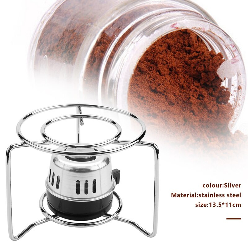 Nauja alkoholinė viryklė Alkoholinė lempa Alkoholio dagčio degiklis (neįskaitant alkoholio) Sifonas Kavos šildymo įrankiai Kavos sifono puodo priedas