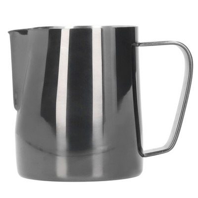 Cana de cafea din oțel inoxidabil pentru spuma de lapte cană cu mâner pentru accesoriu pentru prepararea cafelei Latte Art