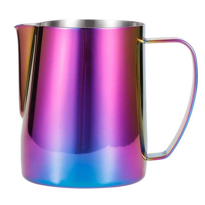 Cana de cafea din oțel inoxidabil pentru spuma de lapte cană cu mâner pentru accesoriu pentru prepararea cafelei Latte Art