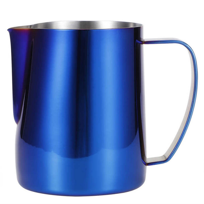 Cana de cafea din oțel inoxidabil pentru spuma de lapte cană cu mâner pentru accesoriu pentru prepararea cafelei Latte Art