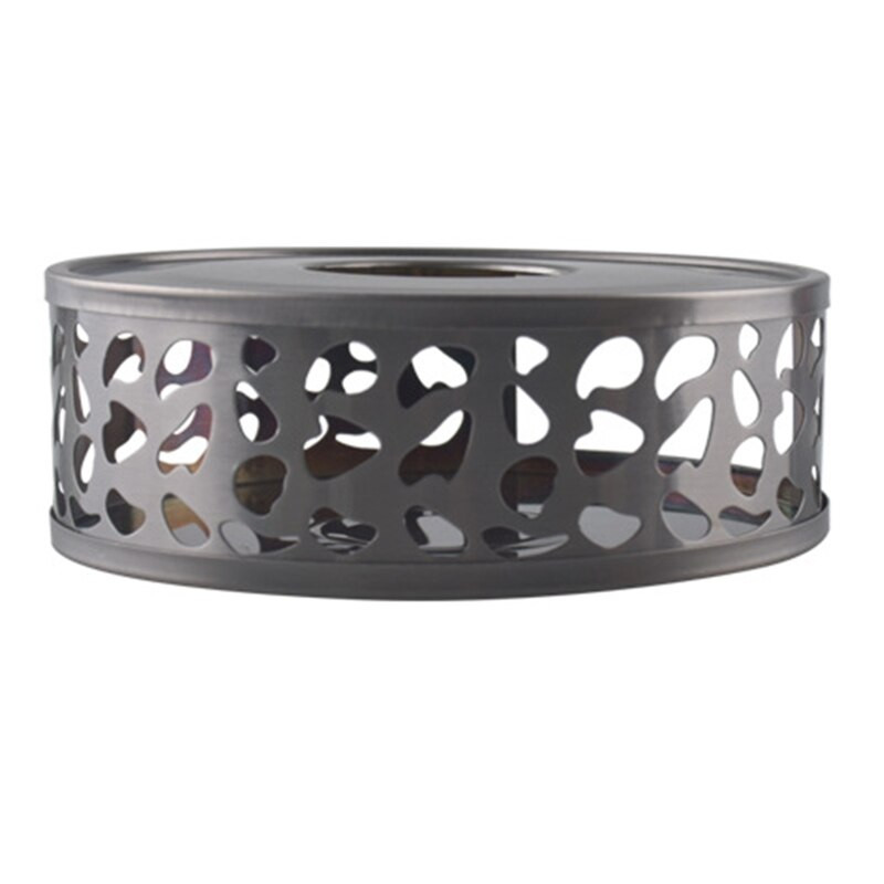 Šlifuoto aukso arbatos puodo šildytuvas su puošniu dizainu, lengvas, lengvai valomas, nešiojamas šildytuvas, arbatos laikiklis P15F