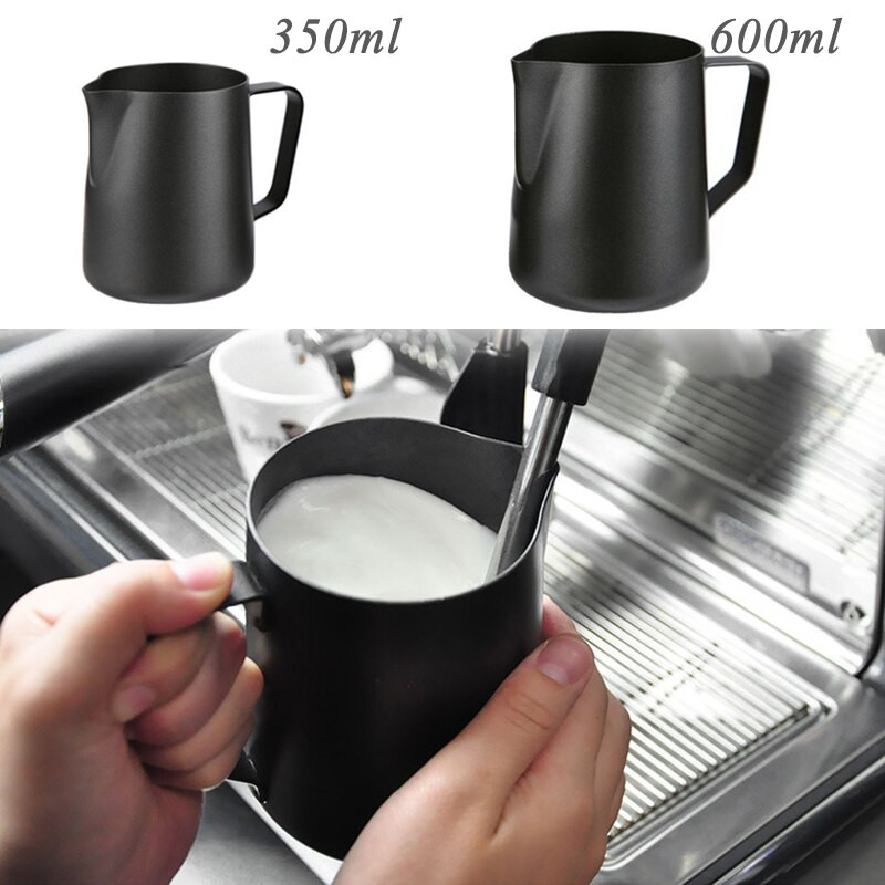 1 db rozsdamentes acél Barista kézműves eszpresszó kávés csésze tejhabos kancsó Kancsó tejhab csésze eszpresszó kávé tejszínes csésze