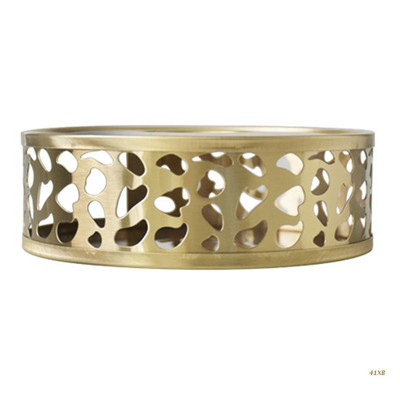 41XB Чайник от неръждаема стомана Топла основа Кръгла свещ Нагревател Кафе Мляко Свещ Подарък