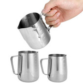 Tejhabosító csésze Kávé Latte Tejkancsó Könnyen tisztítható Ergonomikus fogantyú otthoni irodai kávétartozékokhoz