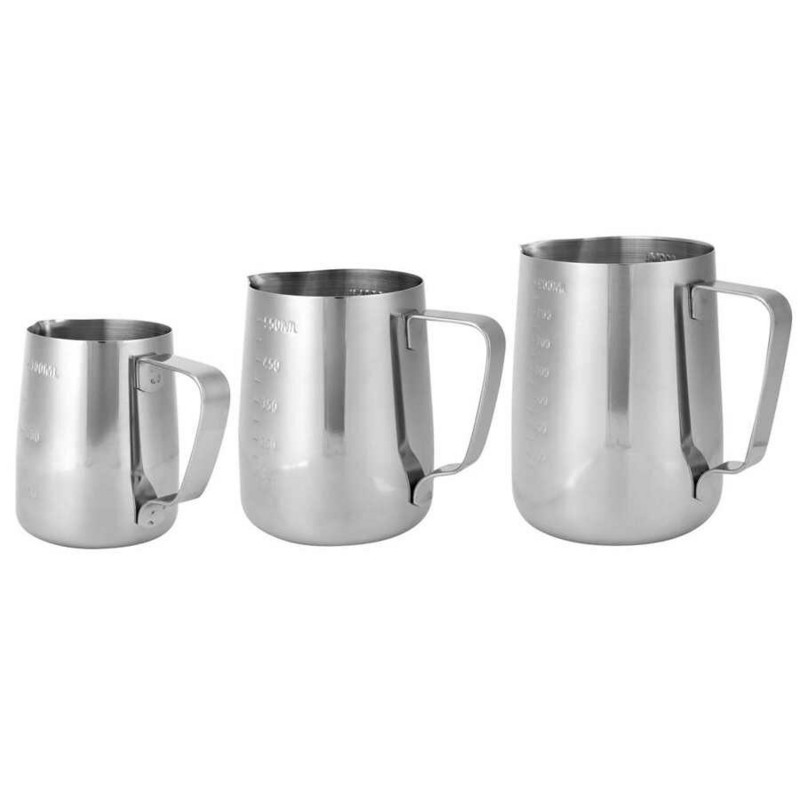 Tejhabosító csésze Kávé Latte Tejkancsó Könnyen tisztítható Ergonomikus fogantyú otthoni irodai kávétartozékokhoz