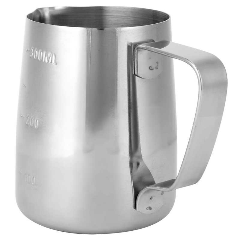 Tejhabosító csésze Kávé Latte Tejkancsó Könnyen tisztítható Ergonomikus fogantyú otthoni irodai kávétartozékokhoz