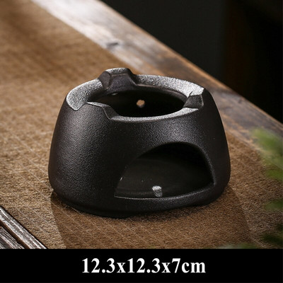 Домакински керамичен свещник Чай Огън Печки Отопление на свещи Керамична основа за чайник Чайник Вертикален нагревател Чайник Нагревател