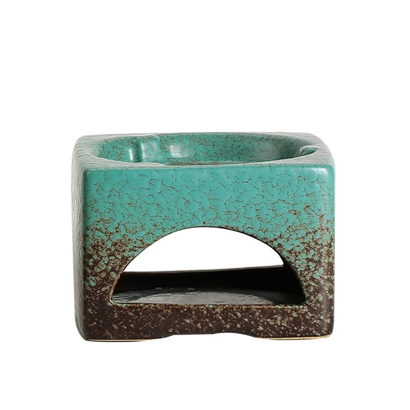 Домакински керамичен свещник Чай Огън Печки Отопление на свещи Керамична основа за чайник Чайник Вертикален нагревател Чайник Нагревател