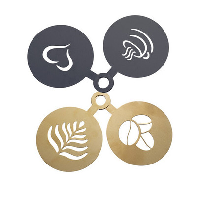 Комплект бариста Форма за кафе Кафемашина от неръждаема стомана Устройство за рисуване на кафе Кухня от неръждаема стомана Специализирани инструменти за кафе