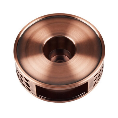 F63A Grijač za čaj Materijal od nehrđajućeg čelika Šuplji okvir Grijač za čaj Otporan na toplinu Slatki poklon Okrugli stalak za čajnik otporan na toplinu