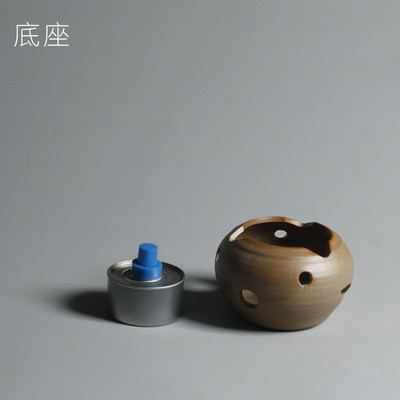 Ceainic Lampă cu alcool Ceainic Ceai negru Temperatura Cuptor pentru ceai Anti-alunecare Anti-opărire Ceramica Fierbător lateral