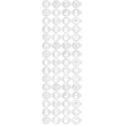 Karácsonyi sablonok Sablonok Domborítás Sütemény Stencil Torta Karácsonyi Sablon Újrafelhasználható Festmény Rajzkészlet Dekoráció Ünnepi forma