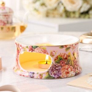 Gėlių arbatos puodo pagrindas šildymo pagrindas žvakė arbatos šildytuvo rinkinys stiklinis arbatinukas keraminė izoliacija arbatos viryklė arbatos rinkinio priedai