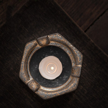 Vintage Σόμπα τσαγιού Κεραμικές Σόμπες Πέτρινων Σκεύη Ιαπωνικά πιο ζεστά Αξεσουάρ τσαγιού Διακόσμηση Σπίτι Νυχτερινό Φως Θερμαντήρα Κεριών