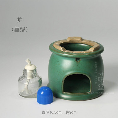 Storinančios aukštos kokybės grubios keramikos alkoholio krosnys, neslidžios, nenudeginančios kinų stiliaus išskirtinės arbatos ugnies krosnys