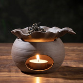 Senovinis arbatos šildytuvas Keraminė keramika arbatos viryklė Kinų Kung Fu arbatos indai Priedai Šildytuvai Ticiano krosnys Žvakių šildytuvo apdaila