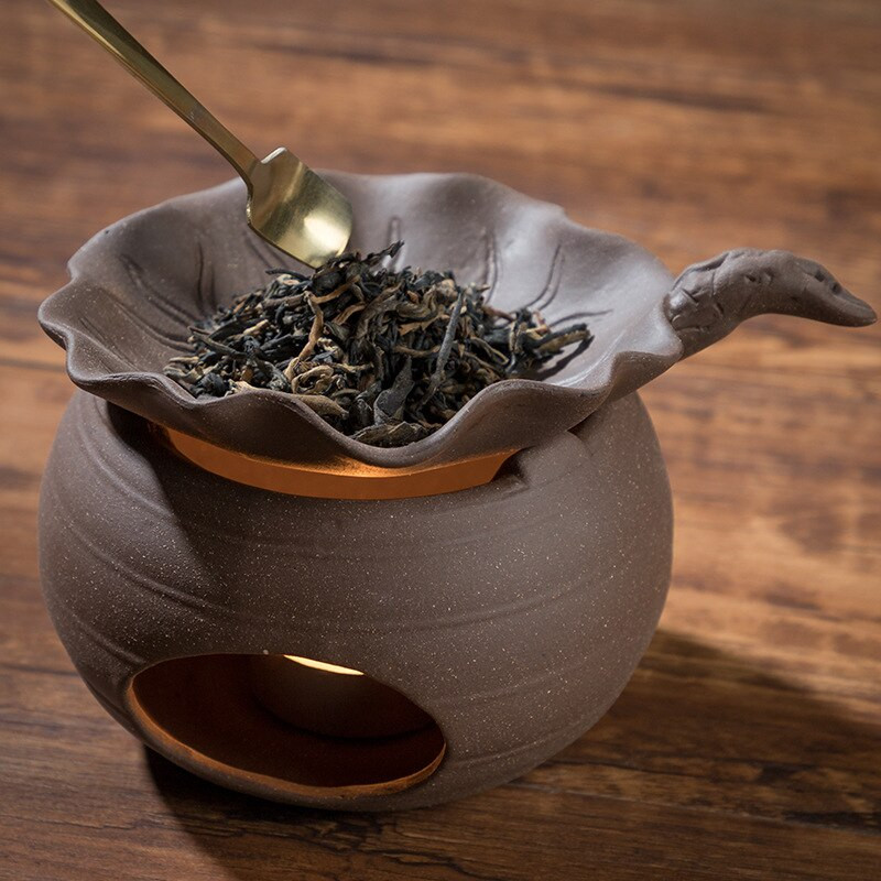 Senovinis arbatos šildytuvas Keraminė keramika arbatos viryklė Kinų Kung Fu arbatos indai Priedai Šildytuvai Ticiano krosnys Žvakių šildytuvo apdaila