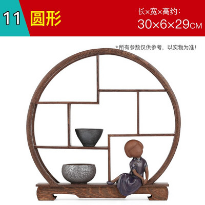 Mažas medžio masyvo, paprastas arbatos puodo laikiklis, senovinės ir įdomios lentynos vištienos sparneliai mediniai kiniško stiliaus arbatos puodo padėklas