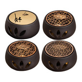 Keraminis arbatinuko šildytuvas, arbatos šildytuvo pagrindas, stikliniam arbatinukui, arbatinuko šildytuvo pagrindas stikliniam / porcelianiniam / metaliniam arbatinukui