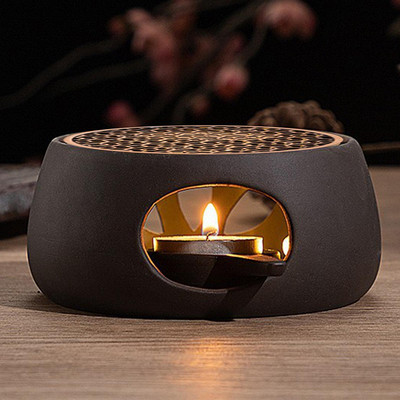 Keraminis arbatinuko šildytuvas, arbatos šildytuvo pagrindas, stikliniam arbatinukui, arbatinuko šildytuvo pagrindas stikliniam / porcelianiniam / metaliniam arbatinukui