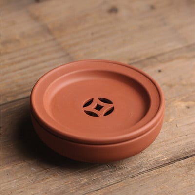 Baza pentru ceainic Zhu Ni Trivete pentru ceainic Farfurie pentru ceainic Moneda Kung Fu Ceremonia ceaiului Depozitare apa rosie Tavi pentru ceai Baza Chao Zhou Zhu