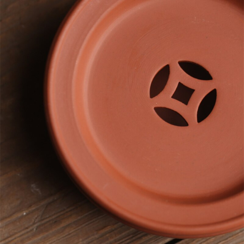 Baza pentru ceainic Zhu Ni Trivete pentru ceainic Farfurie pentru ceainic Moneda Kung Fu Ceremonia ceaiului Depozitare apa rosie Tavi pentru ceai Baza Chao Zhou Zhu