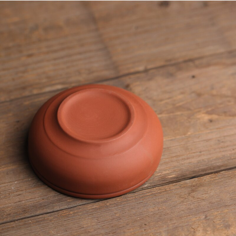 Baza pentru ceainic Zhu Ni Trivete pentru ceainic Farfurie pentru ceainic Moneda Kung Fu Ceremonia ceaiului Depozitare apa rosie Tavi pentru ceai Baza Chao Zhou Zhu