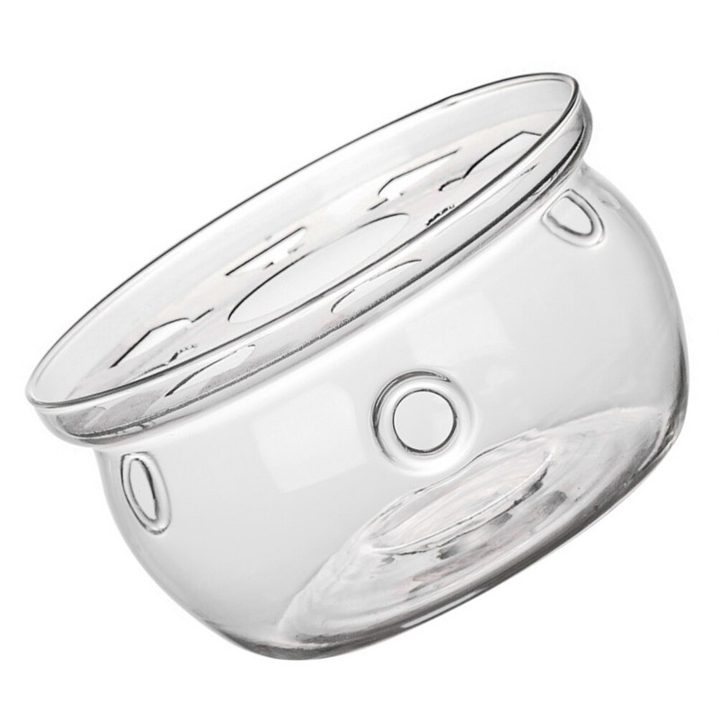 Подгряване на чай Поставка за свещи Основа за нагревател за чай Поставка за чай Декоративен стъклен свещник